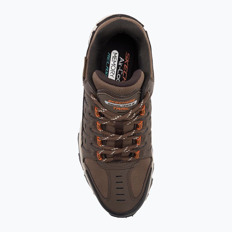 SKECHERS Equalizer 5.0 Trail Solix pantofi de trekking pentru bărbați maro/portocaliu 6