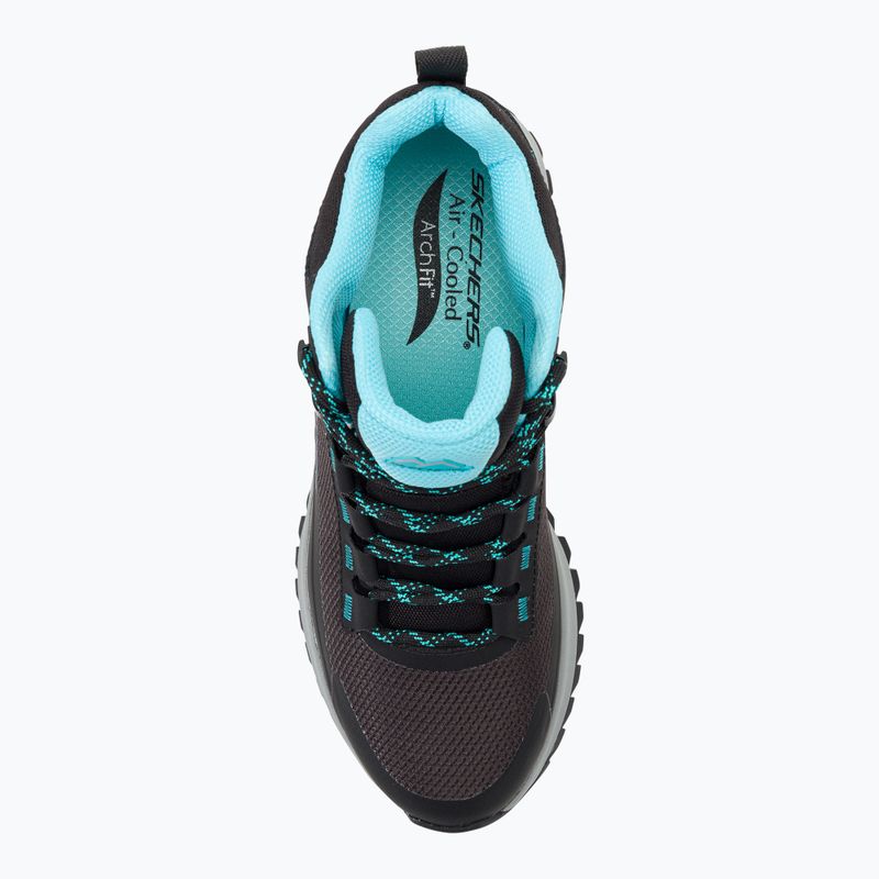 Pantofi de trekking pentru femei SKECHERS Arch Fit Discover Elevation Gain negru/albastru 6