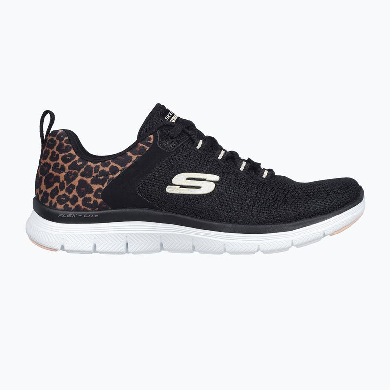 Încălțăminte pentru femei  SKECHERS Flex Appeal 4.0 Wild Ballad black/leopard
