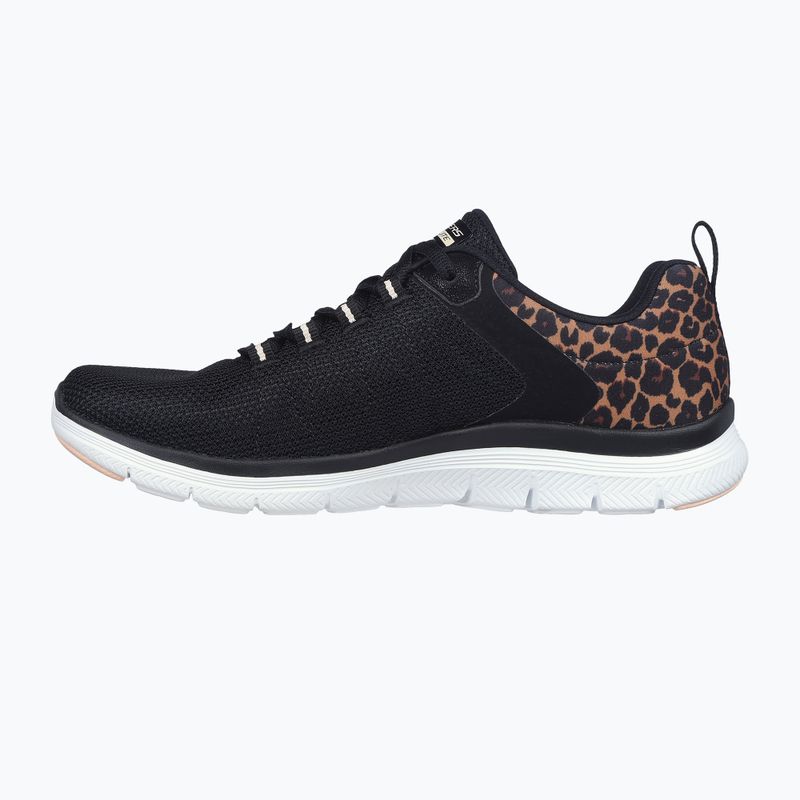 Încălțăminte pentru femei  SKECHERS Flex Appeal 4.0 Wild Ballad black/leopard 3