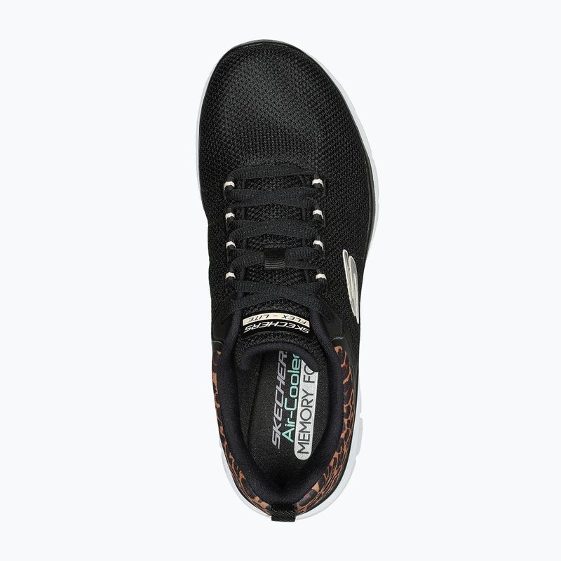 Încălțăminte pentru femei  SKECHERS Flex Appeal 4.0 Wild Ballad black/leopard 5