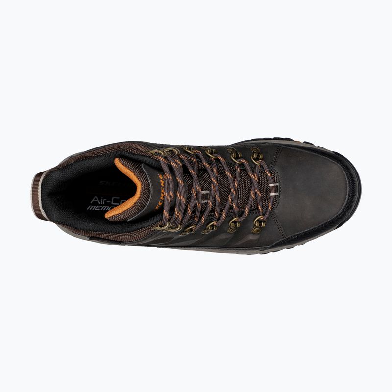 SKECHERS Relment Dagget ciocolată pantofi de trekking pentru bărbați 11
