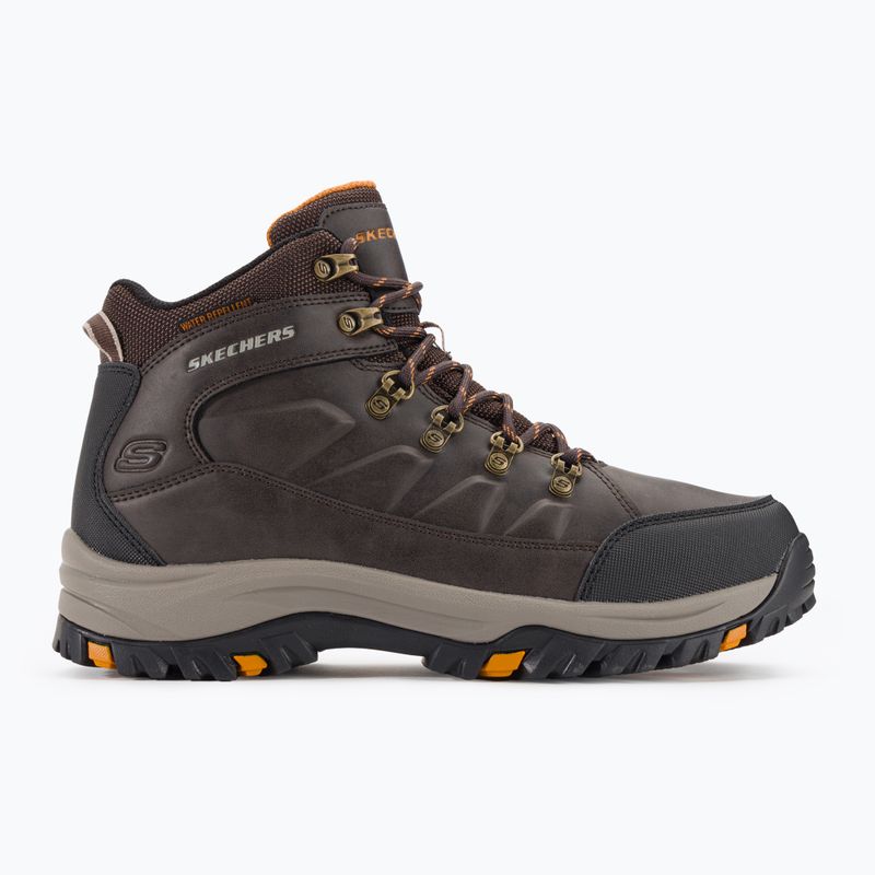 SKECHERS Relment Dagget ciocolată pantofi de trekking pentru bărbați 2