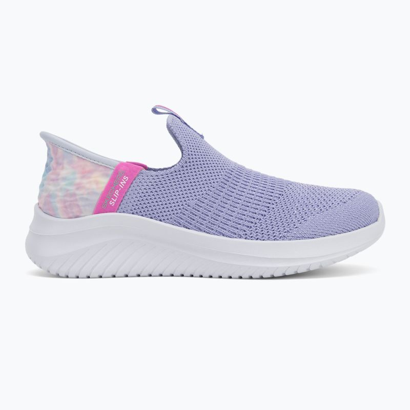 Încălțăminte pentru copii SKECHERS Slip-Ins Ultra Flex 3.0 lavender/multi 2