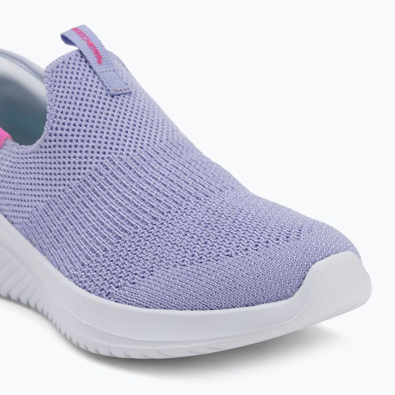 Încălțăminte pentru copii SKECHERS Slip-Ins Ultra Flex 3.0 lavender/multi 7