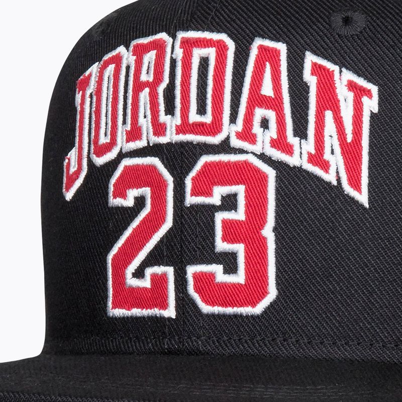 Șapcă pentru copii Nike Jordan Jersey Flatbrim black 5