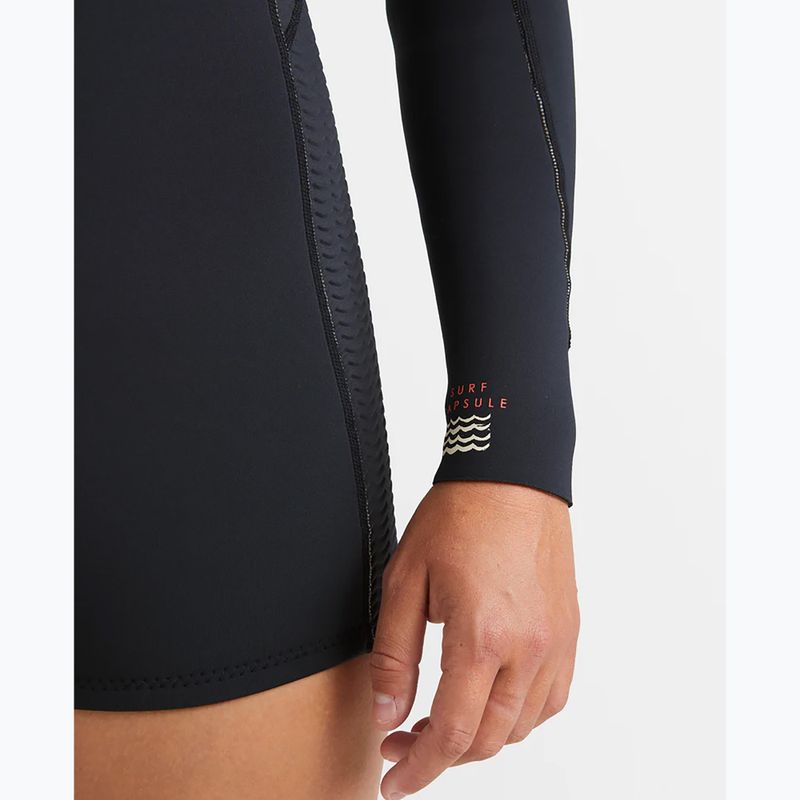 Costum de înot pentru femei Billabong 2/2 mm Spring Fever Natural Back Zip LS Spring Wetsuit black 6
