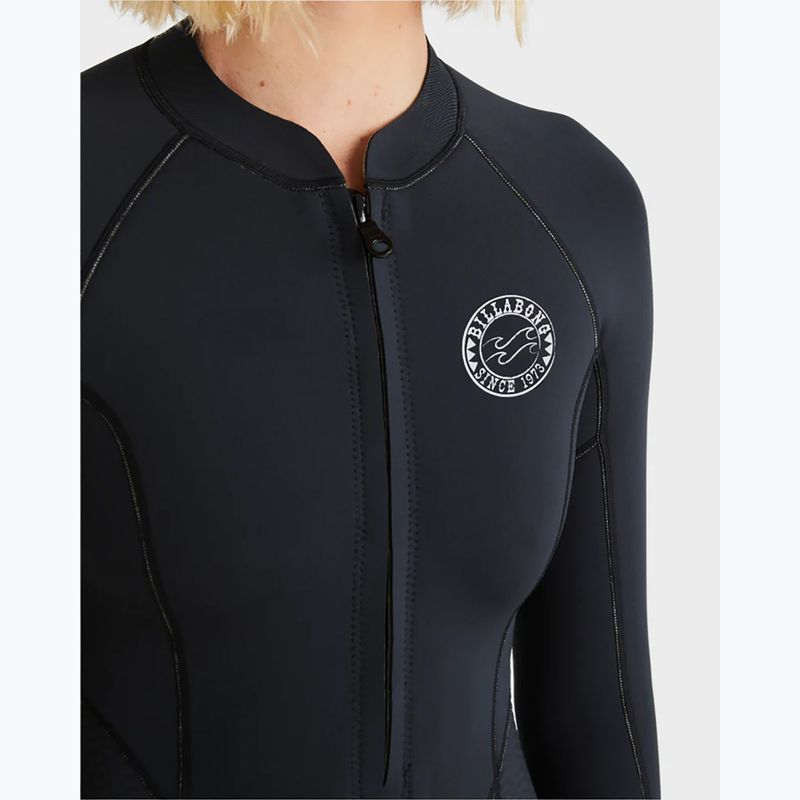 Costum de înot pentru femei Billabong 2/2 mm Salty Dayz Natural Spring black 4