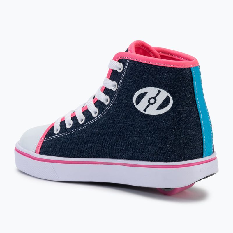 Încălțăminte cu rotile pentru copii Heelys Veloz denim/rainbow 3