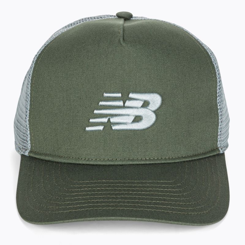 New Balance Lifestyle Athletics Trucker verde de baseball șapcă de baseball verde 4