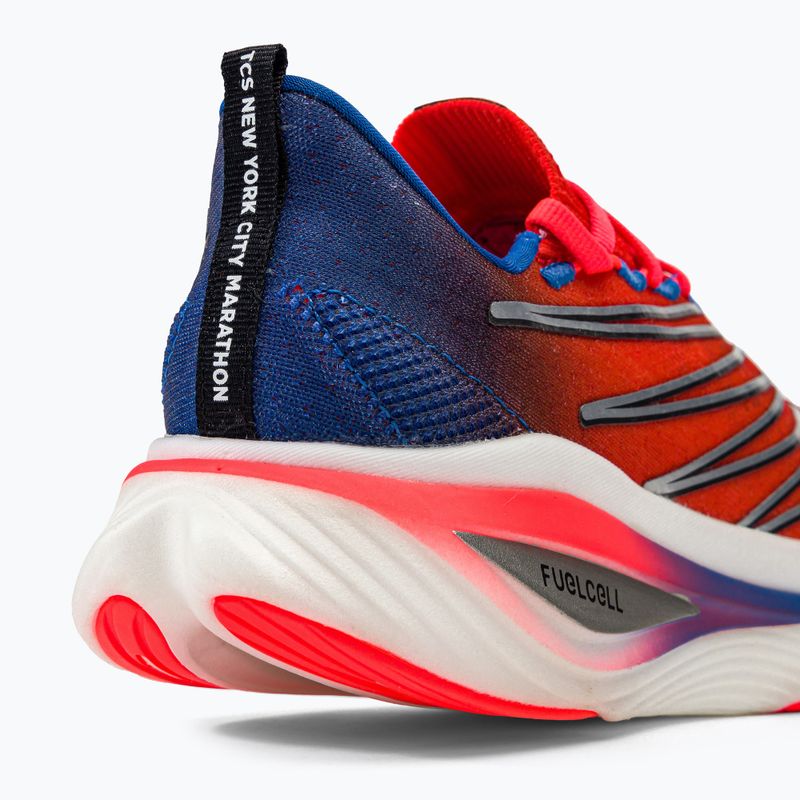 Încălțăminte de alergat pentru femei New Balance TCS New York City Marathon FuelCell SC Elite V3 roșie NBWRCELNY3 9