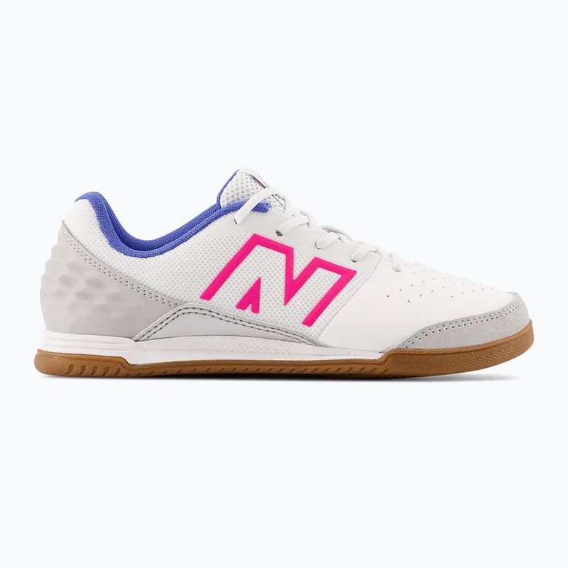 New Balance Audazo V6 Command IN ghete de fotbal pentru copii alb 11