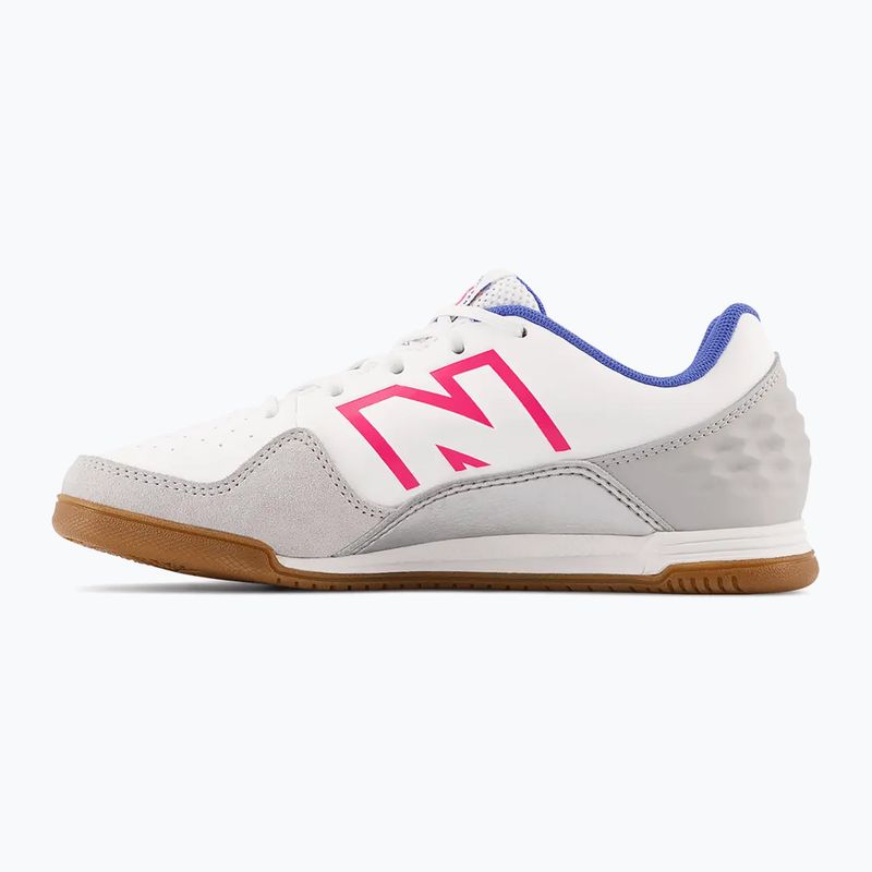 New Balance Audazo V6 Command IN ghete de fotbal pentru copii alb 12