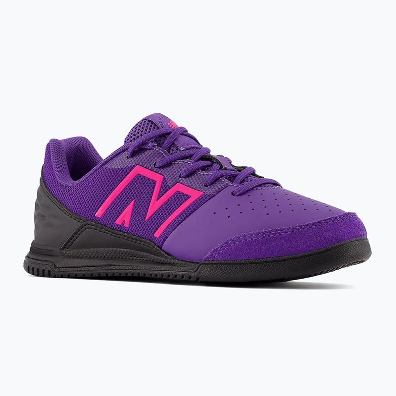 New Balance Audazo V6 Command IN ghete de fotbal pentru copii violet 10