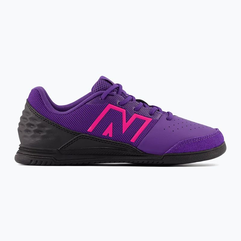 New Balance Audazo V6 Command IN ghete de fotbal pentru copii violet 11