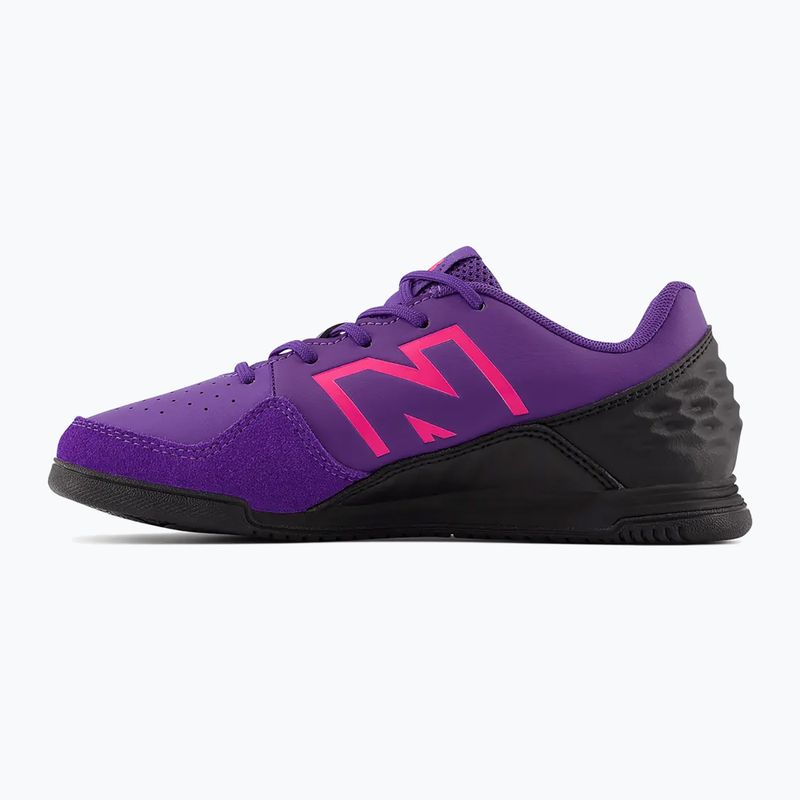 New Balance Audazo V6 Command IN ghete de fotbal pentru copii violet 12