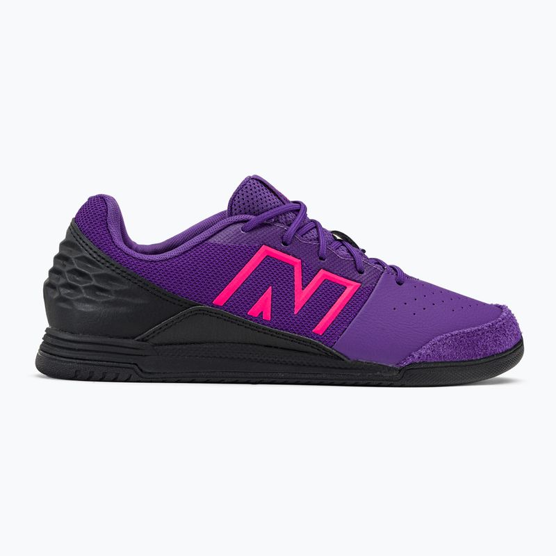 New Balance Audazo V6 Command IN ghete de fotbal pentru copii violet 2