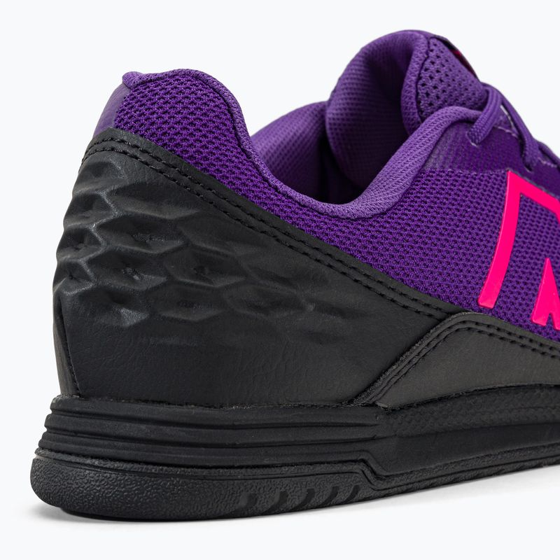 New Balance Audazo V6 Command IN ghete de fotbal pentru copii violet 9