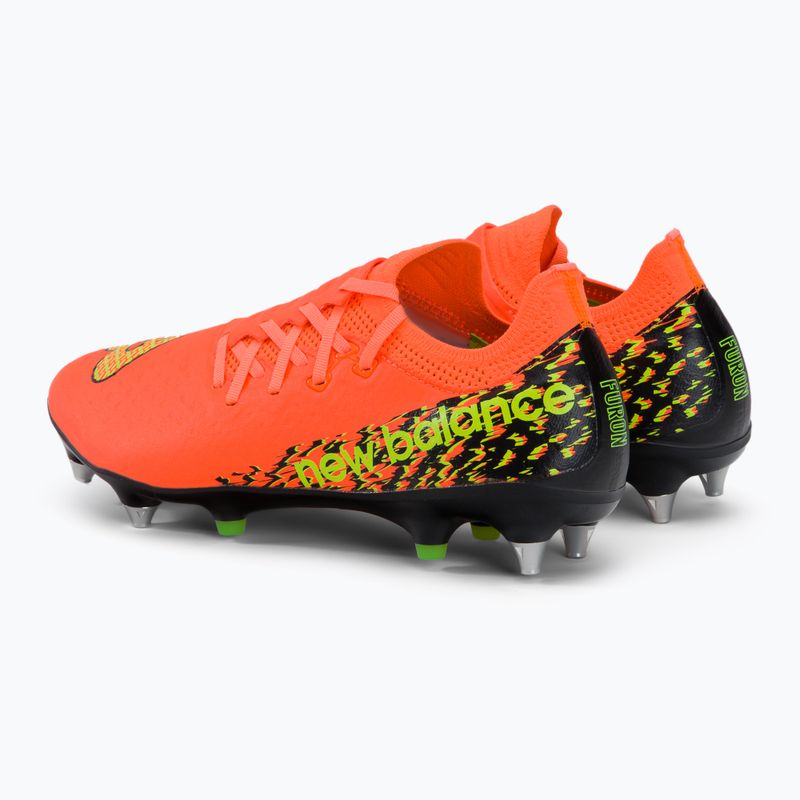 New Balance ghete de fotbal pentru bărbați Furon V7 Pro SG portocaliu SF1SDF7.D.105 3