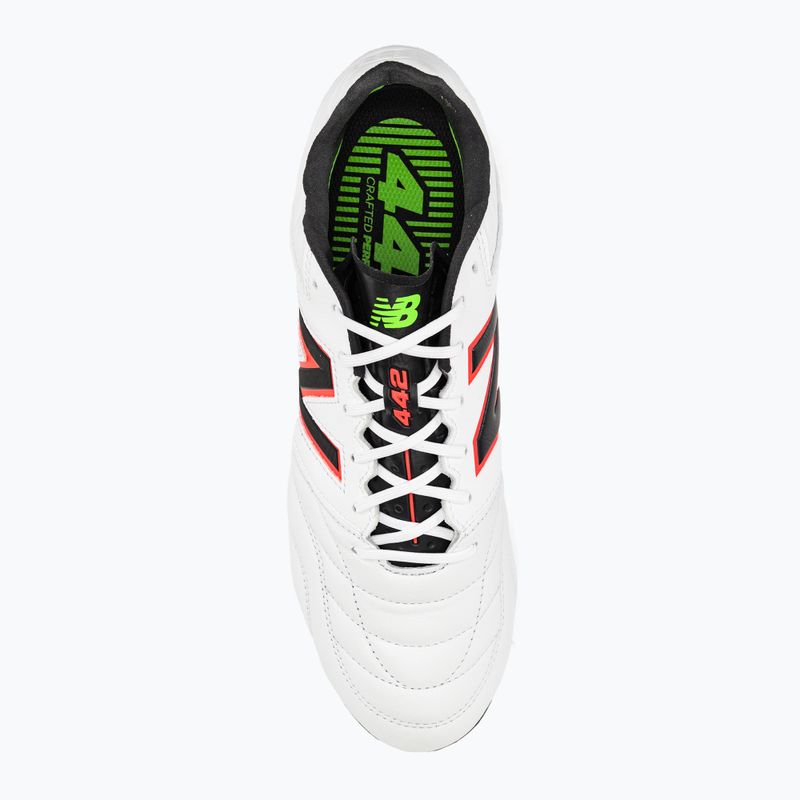 New Balance 442 V2 Pro FG bărbați ghete de fotbal alb și negru MS41FWD2.D.095 6