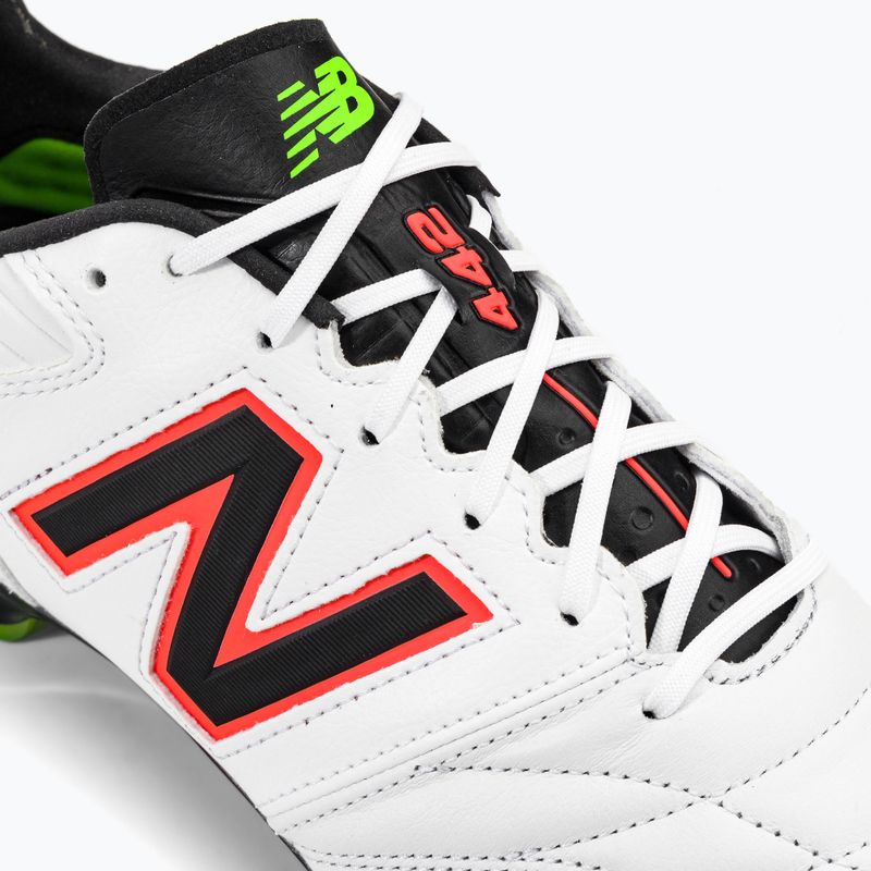 New Balance 442 V2 Pro FG bărbați ghete de fotbal alb și negru MS41FWD2.D.095 8