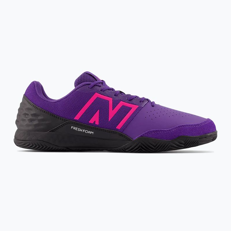 New Balance ghete de fotbal pentru bărbați Audazo V6 Command IN violet-negru SA2IPH6.D.075 12