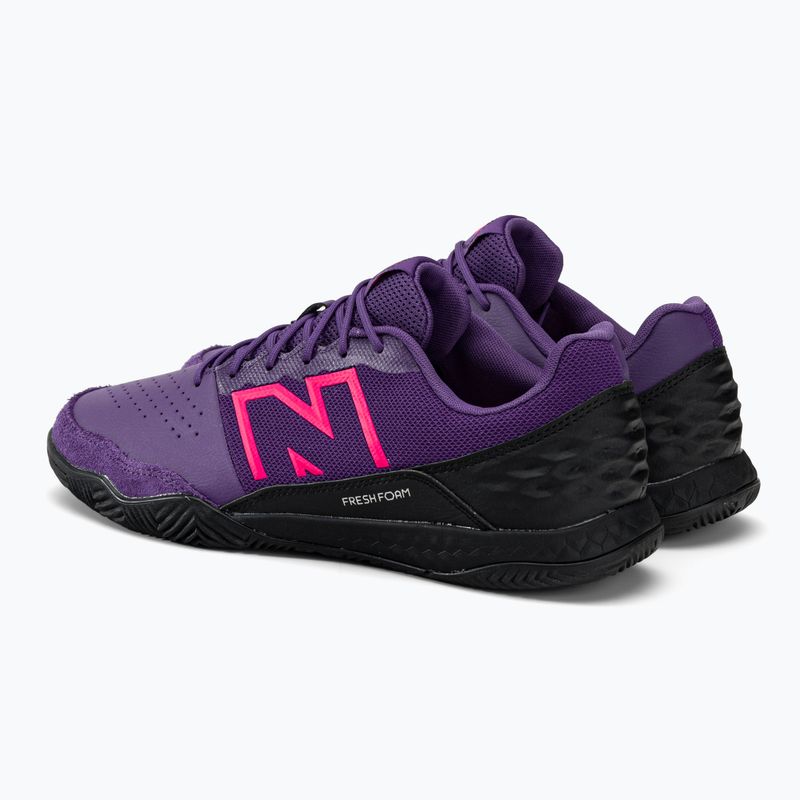 New Balance ghete de fotbal pentru bărbați Audazo V6 Command IN violet-negru SA2IPH6.D.075 3