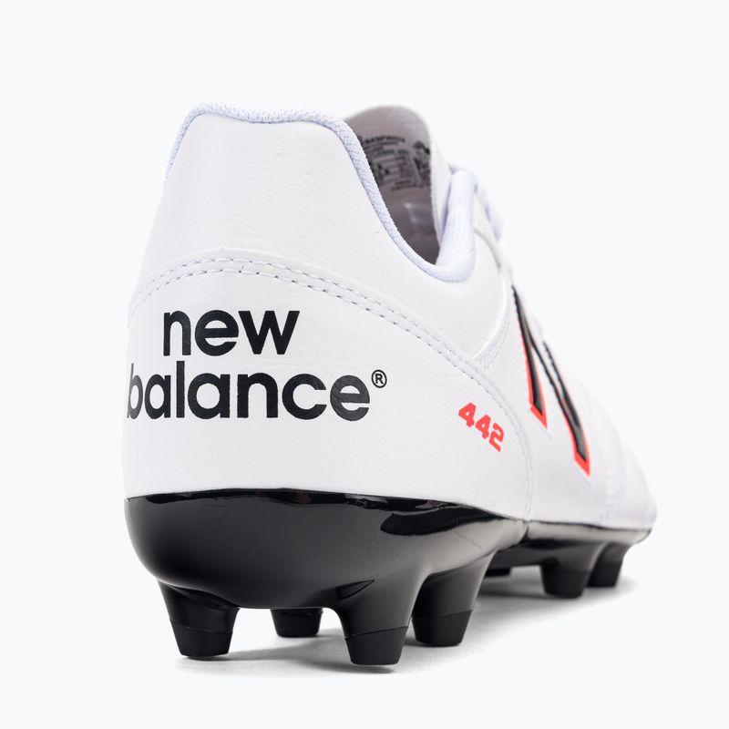 New Balance 442 V2 Academy FG bărbați ghete de fotbal alb MS43FWD2.D.080 9