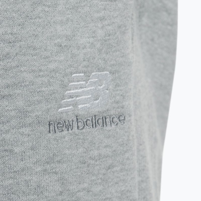 New Balance Athletics Remastered French Terry pantaloni de antrenament pentru bărbați gri MP31503AG 7