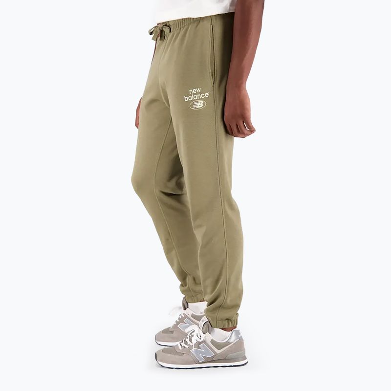 Pantaloni pentru bărbați New Balance Essentials Reimagined French green 4