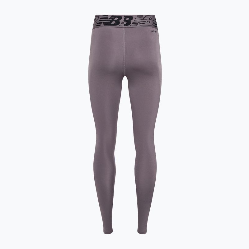 Jambiere de antrenament pentru femei New Balance Tight Relentless Crossover High Rise gri NBWP21177Z 6