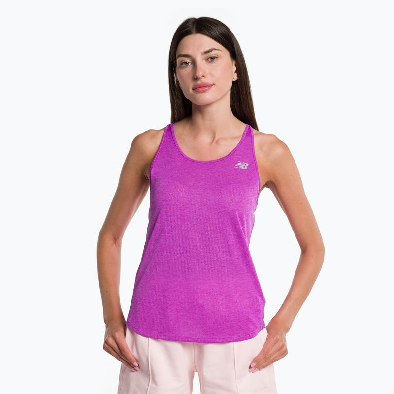 New Balance Impact Run Tank violet WT21260OOR pentru femei New Balance Impact Run Tank top de alergare