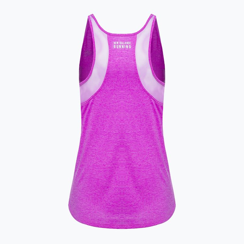 New Balance Impact Run Tank violet WT21260OOR pentru femei New Balance Impact Run Tank top de alergare 7