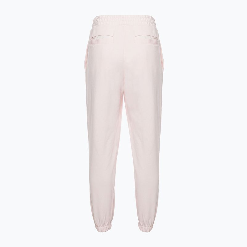Pantaloni de antrenament New Balance Athletics Nature State French Terry pentru femei, roz WP23553WAN 6