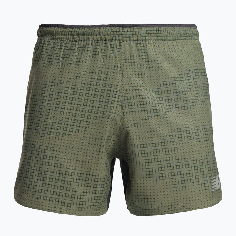 Pantaloni scurți de alergare New Balance Printed Impact Run 5