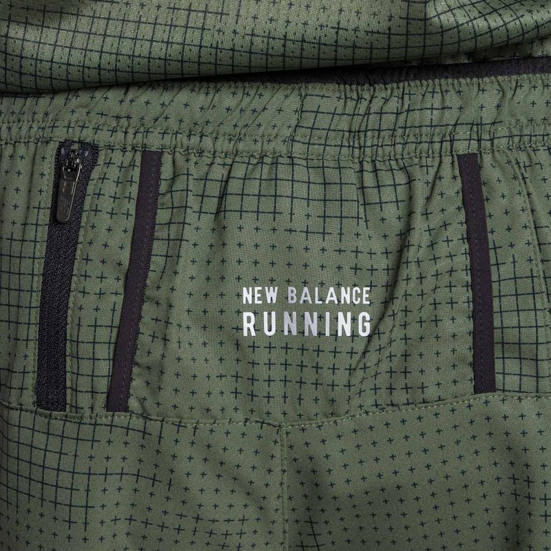 Pantaloni scurți de alergare New Balance Printed Impact Run 5