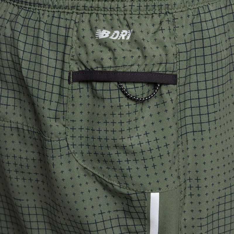 Pantaloni scurți de alergare New Balance Printed Impact Run 5