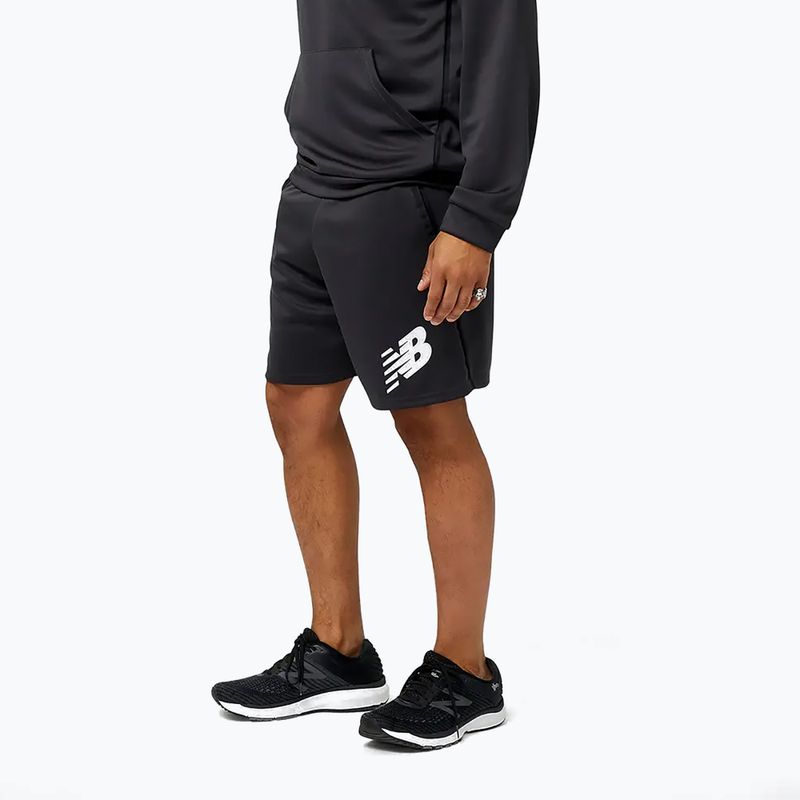 Pantaloni scurți de antrenament pentru bărbați New Balance Tenacity Football negru MS31127PHM 2