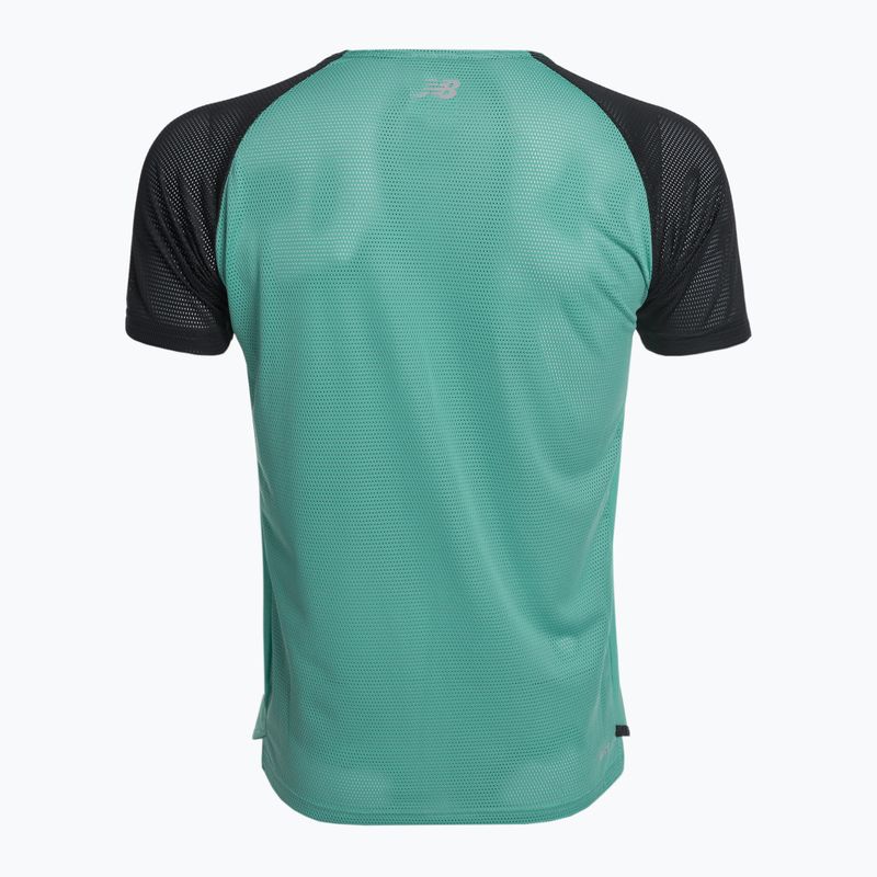 Tricou de alergare New Balance Top Accelerate Pacer albastru pentru bărbați MT31241FAD 7