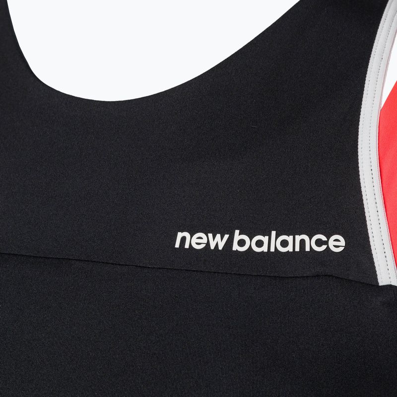 New Balance Shape Shield Crop sutien de alergare negru WB21110NDF 8