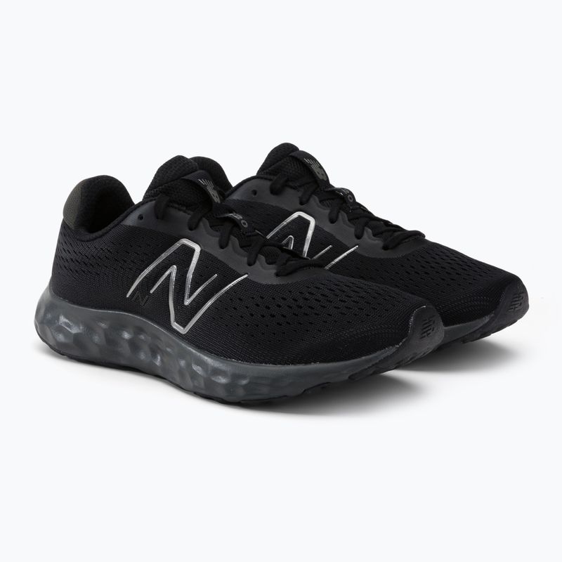 Încălțăminte de alergat pentru bărbați New Balance W520V8 neagră NBM520 4