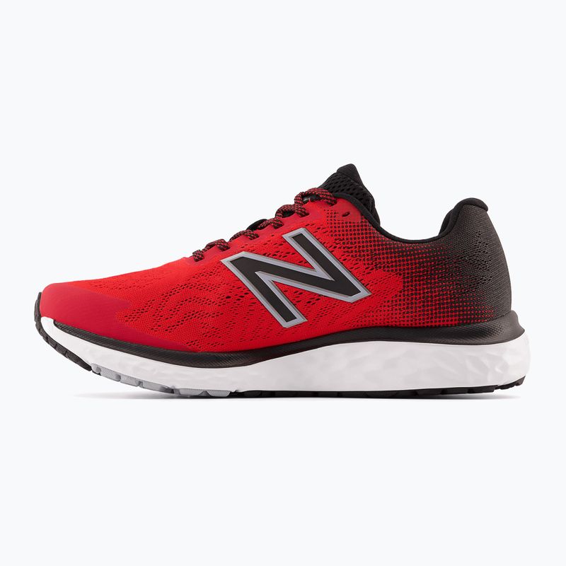 Încălțăminte de alergat pentru bărbați New Balance W680V7 roșie NBM680C 12