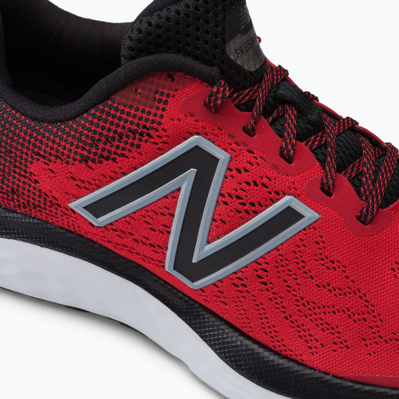 Încălțăminte de alergat pentru bărbați New Balance W680V7 roșie NBM680C 9