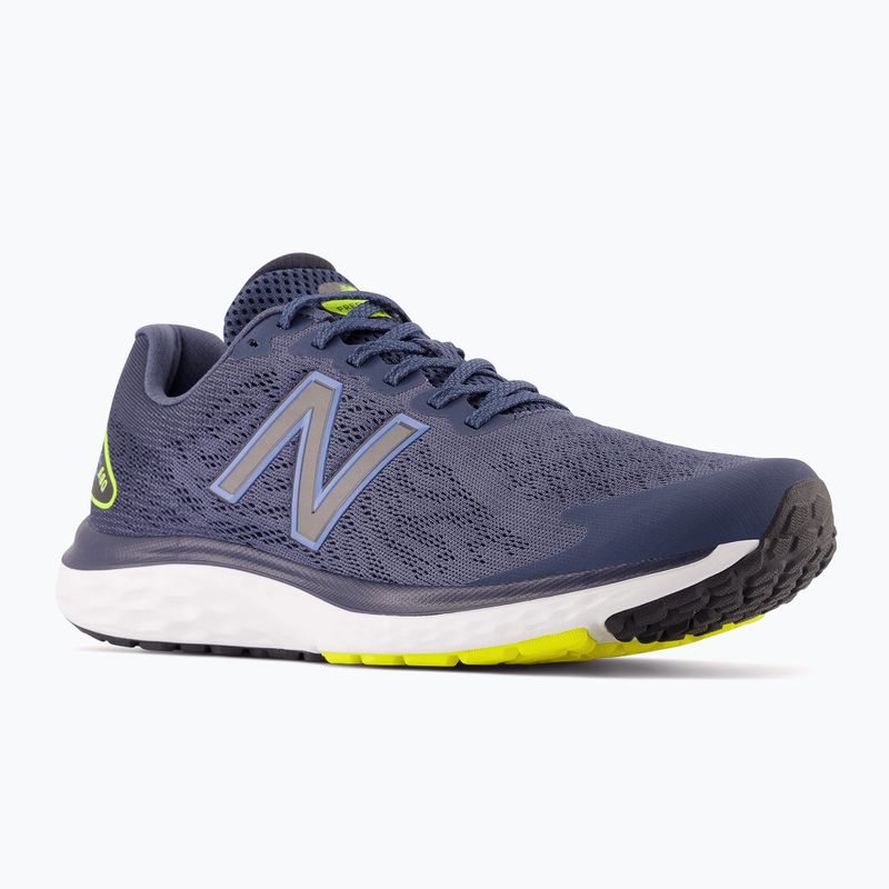 Încălțăminte de alergat pentru bărbați New Balance W680V7 bleumarin NBM680C 10
