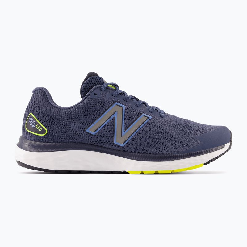 Încălțăminte de alergat pentru bărbați New Balance W680V7 bleumarin NBM680C 11