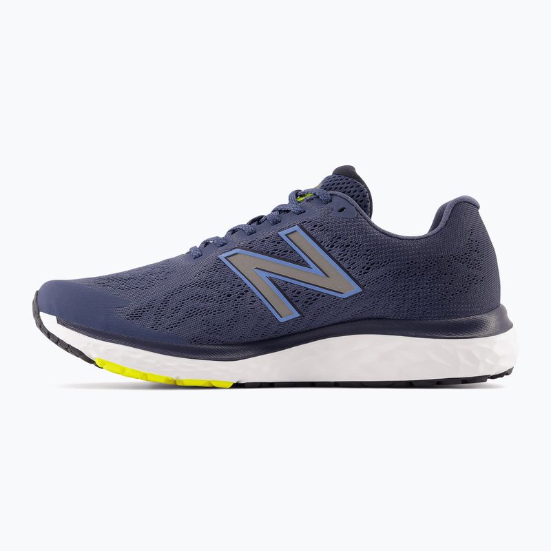 Încălțăminte de alergat pentru bărbați New Balance W680V7 bleumarin NBM680C 12