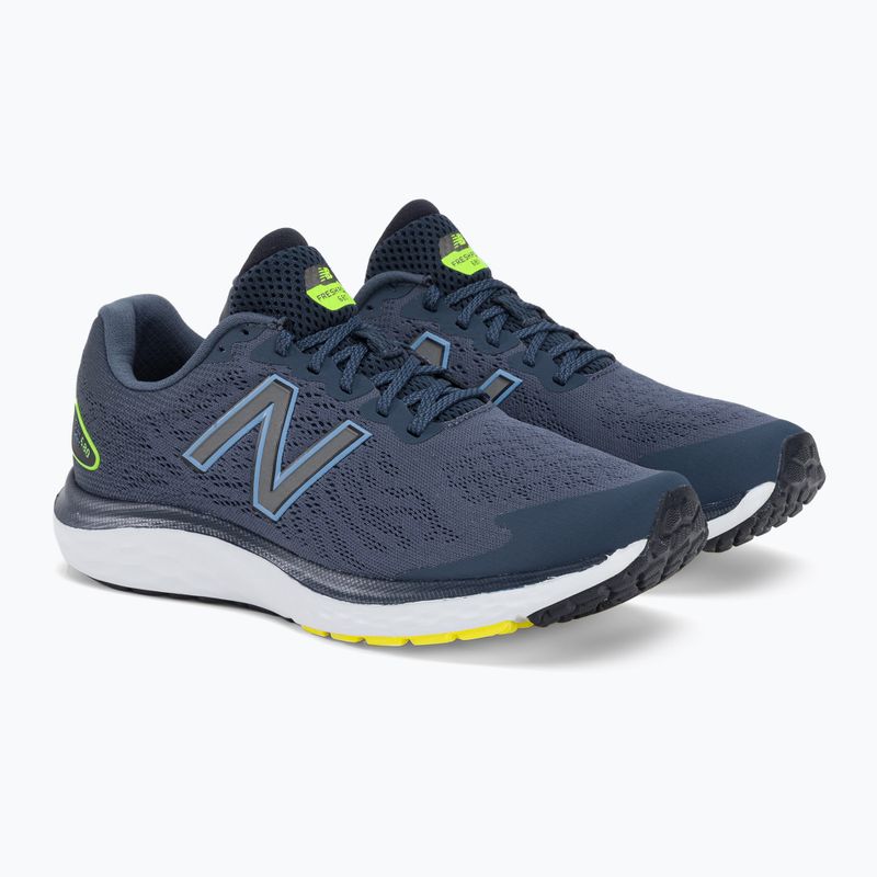 Încălțăminte de alergat pentru bărbați New Balance W680V7 bleumarin NBM680C 4