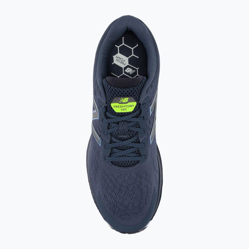 Încălțăminte de alergat pentru bărbați New Balance W680V7 bleumarin NBM680C 6