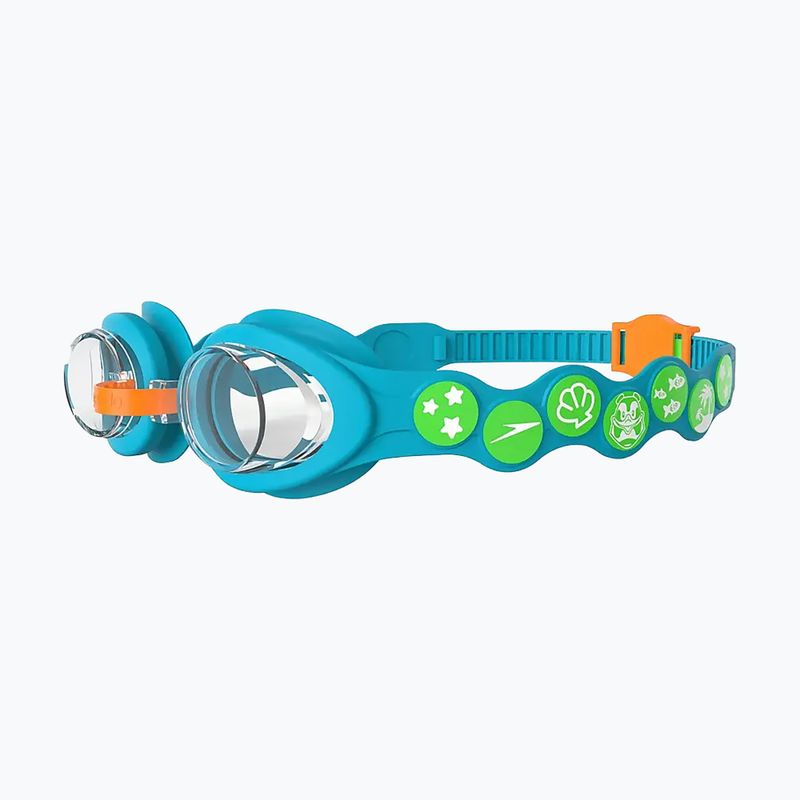 Ochelari de înot Speedo Infant Spot albastru/verde 3