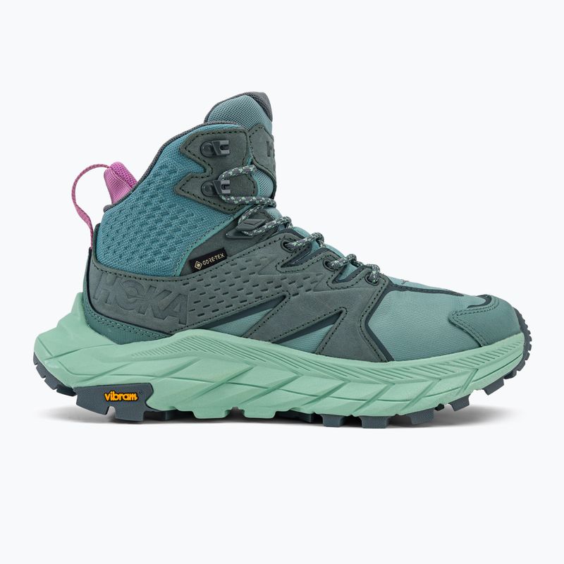 Cizme de trekking pentru femei HOKA Anacapa Mid GTX verde 1119372-TMGR 4
